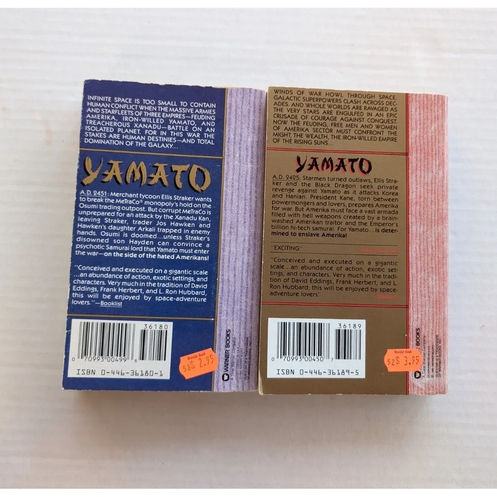 Ken Kato Yamato A‎ Rage in Heaven & The Way of the Warrior Vintage Paperback